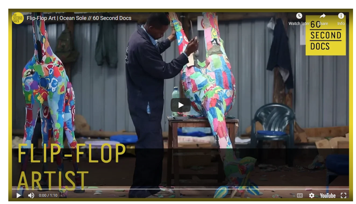 Flip-Flop Art|Ocean Sole event
